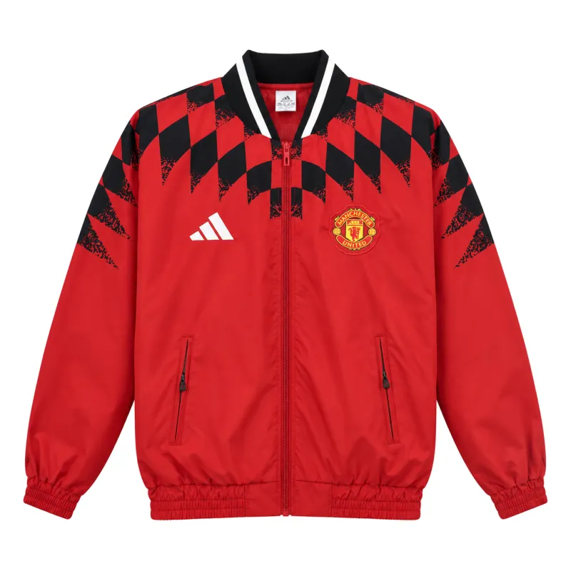 26/27 Manchester United Red Stadium Windbreaker