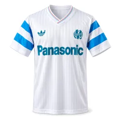 1990/91 Marseille Home Retro Jersey - product photo US20.99 - 1990/91 Marseille Home Retro Jersey