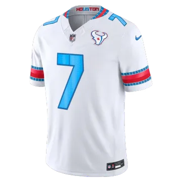 C.J. Stroud White Houston Texans 2026 Rivalries Collection Stitched Limited Jersey