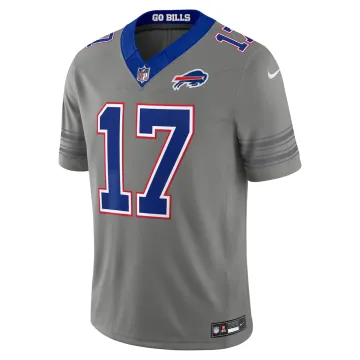 Josh Allen Gray Buffalo Bills Nickel City Vapor F.U.S.E. Stitched Limited Jersey