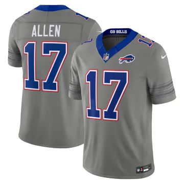Josh Allen Gray Buffalo Bills Nickel City Vapor F.U.S.E. Stitched Jersey