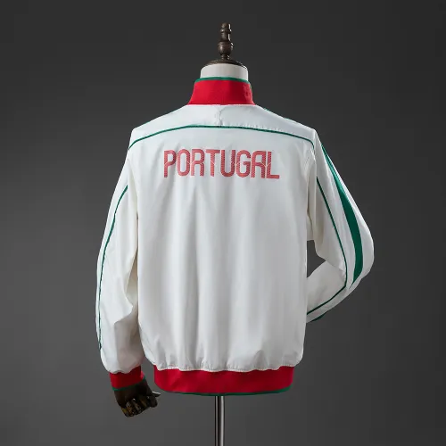 Portugal 2010 Retro World Cup N98 Windbreaker White