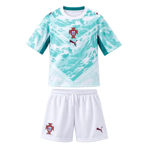 Portugal 2026 World Cup Away Kids Kit Jerseys