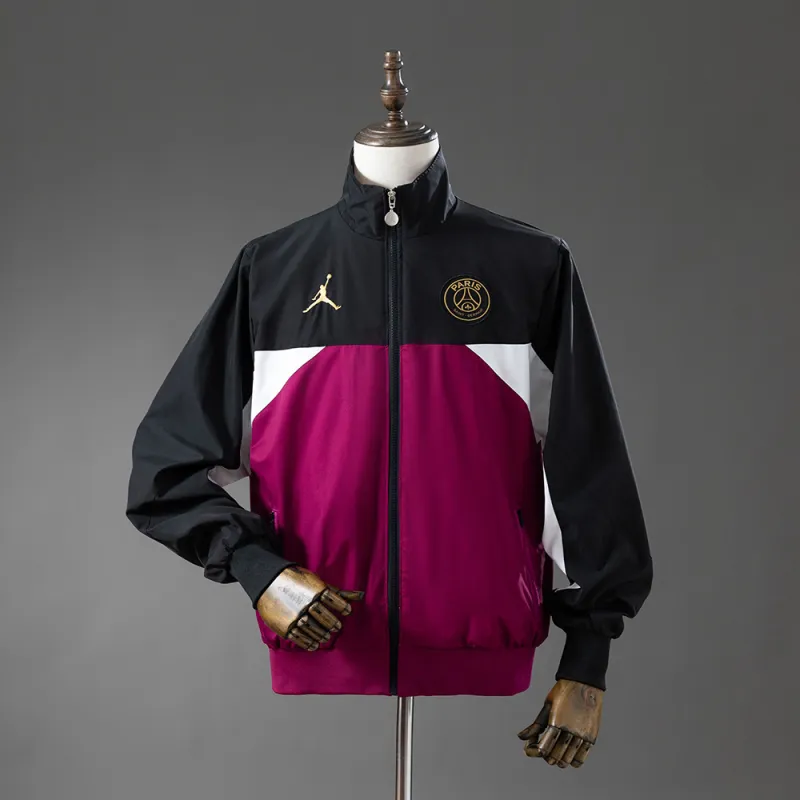 PSG Collaboration Windbreaker Black & PsyChelseadelic Purple