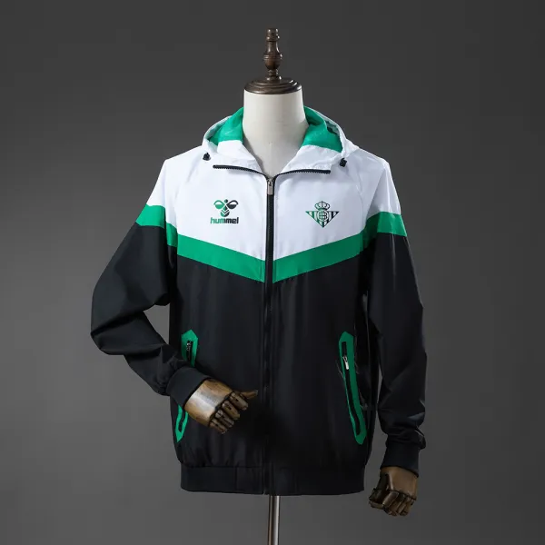 Real Betis windbreaker - A-Grade Quality Detail View