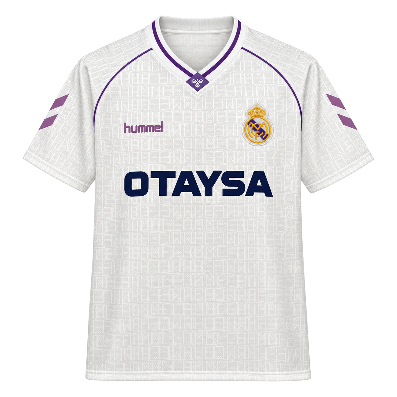 90/92 Real Madrid Retro Home Jersey - AI product preview, front