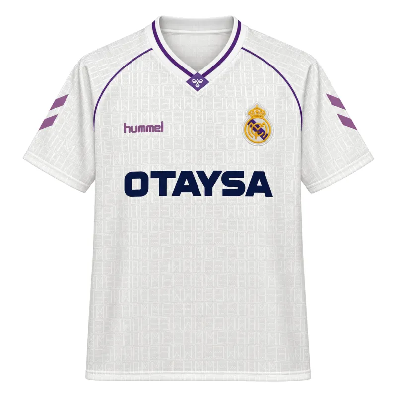 90/92 Real Madrid Retro Home Jersey