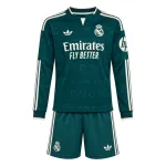 26/27 Real Madrid Away Long Sleeve Kids Kit