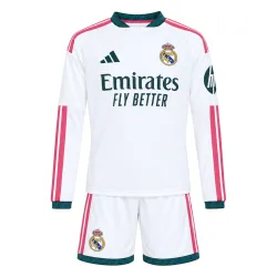 26/27 Real Madrid Home Long Sleeve Kids Kit - product photo US16.99 - 26/27 Real Madrid Home Long Sleeve Kids Kit