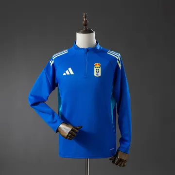 Real Oviedo 25/26 Trainingstop Blauw