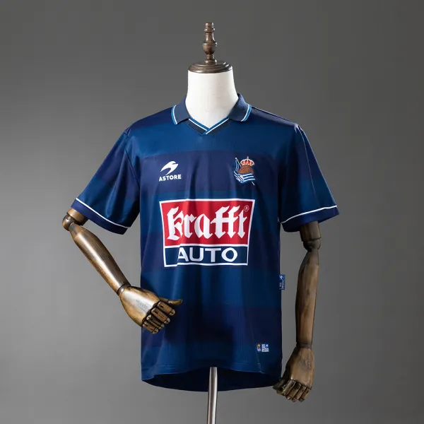 Real Sociedad 99/00 retro jersey - A-Grade Quality Detail View