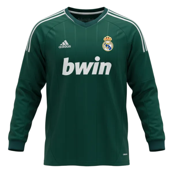 2012/13 Real Madrid Third Long Sleeve Retro Jersey - A-Grade Quality Detail View