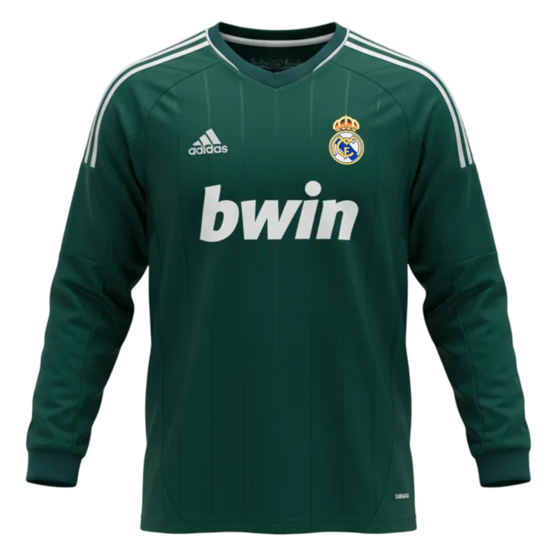2012/13 Real Madrid Third Long Sleeve Retro Jersey