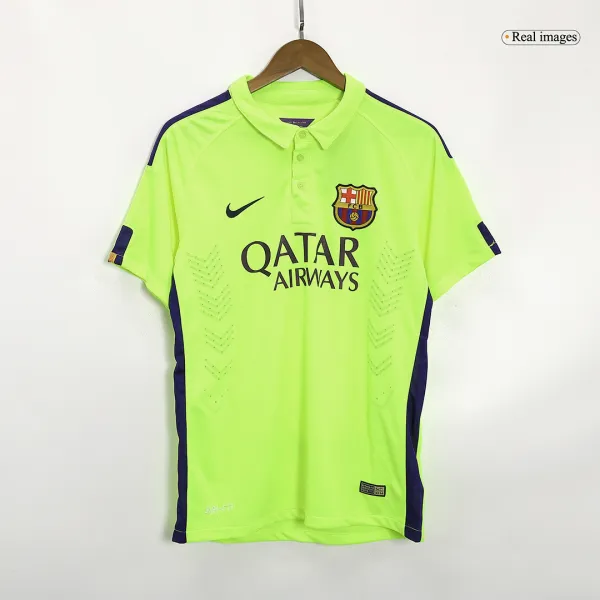 2014/15 Barcelona Third Retro Jersey - A-Grade Quality Detail View
