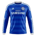 11/12 Chelsea Home UEFA Champions League Long Sleeve Retro Jersey 11/12 Chelsea Home UEFA Champions League Long Sleeve Retro Jersey