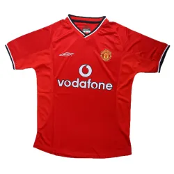 2000/02 Manchester United Home Retro Jersey - product photo US20.99 - 2000/02 Manchester United Home Retro Jersey
