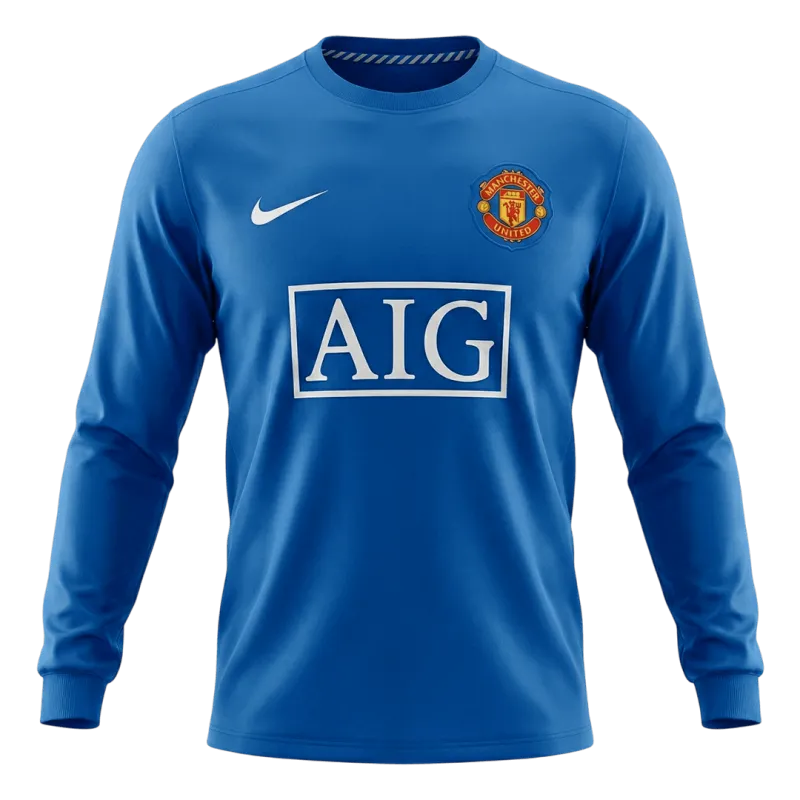 2008/09 Manchester United Third Long Sleeve Retro Jersey