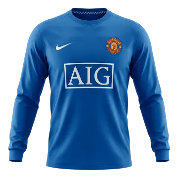 2008/09 Manchester United Third Long Sleeve Retro Jersey