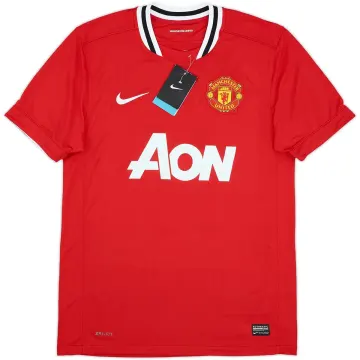 Thuis-retroshirt van Manchester United uit het seizoen 2011/12