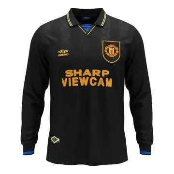 1993/95 Manchester United Away Long Sleeve Retro Jersey
