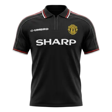 1998/99 Manchester United Black Retro Jersey
