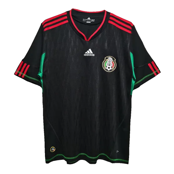 2010 World Cup Mexico Away Retro Jersey - A-Grade Quality Detail View