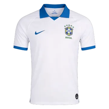 Camisa Retro da Seleção do Brasil para Jogos Fora de Casa de 2019
