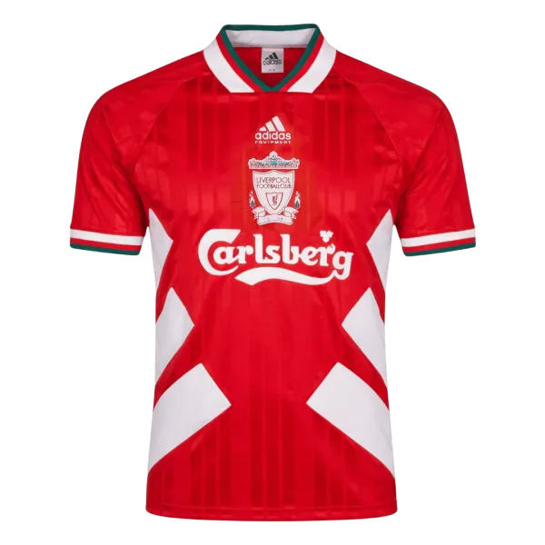 1993/95 Liverpool Home Retro Jersey - A-Grade Quality Detail View
