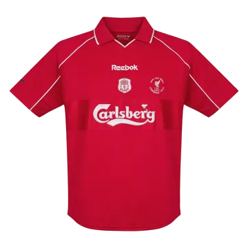2000/01 Liverpool Home UEFA Cup Final Retro Jersey