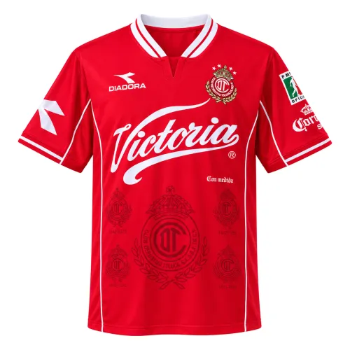 1998/99 Deportivo Toluca Home Retro Jersey