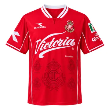 1998/99 Deportivo Toluca Home Retro Jersey