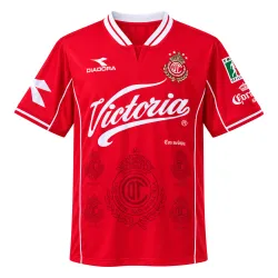1998/99 Deportivo Toluca Home Retro Jersey - product photo US20.99 - 1998/99 Deportivo Toluca Home Retro Jersey