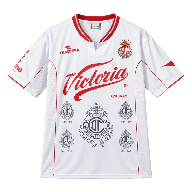 1998/99 Deportivo Toluca Away Retro Jersey