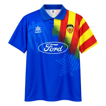 1995/96 Valencia Away Retro Jersey