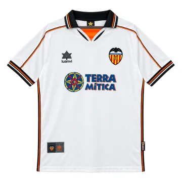 1999/00 Valencia Home Retro Jersey
