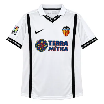 2000/01 Valencia Home Retro Jersey