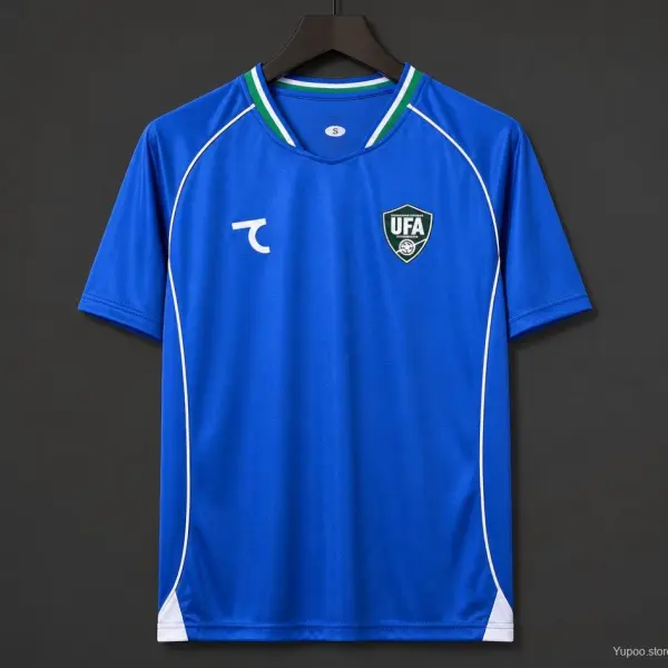 2026 Uzbekistan Home Jersey - A-Grade Quality Detail View