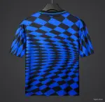 Maglia a quadri blu Argentina x Thrasher x AFA 2026
