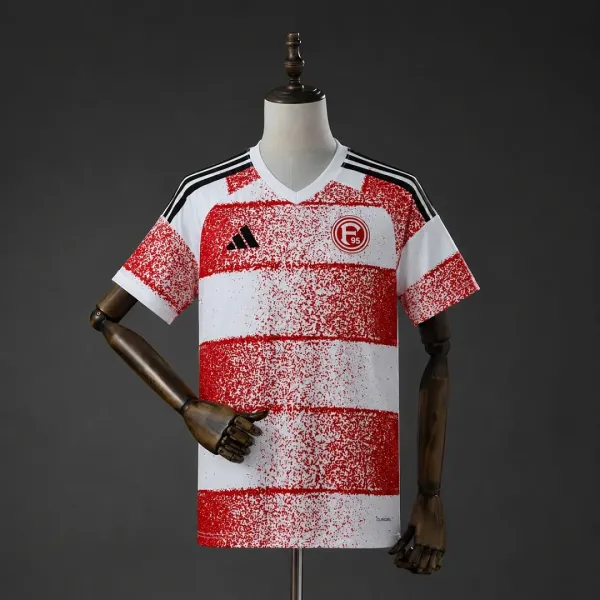 Maglia da casa del Fortuna Düsseldorf 2025/26 - Qualità di prima scelta - Vista dettagliata
