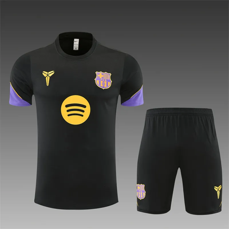 2026/27 Barcelona Black And Purple Training Suit