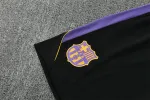2026/27 Barcelona Black And Purple Training Suit
