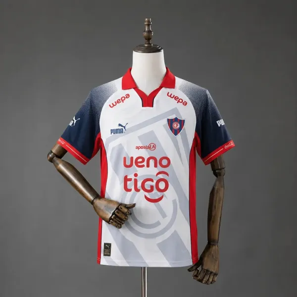 2026/27 Club Cerro Porteño Second Away Jersey - A-Grade Quality Detail View