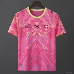 16,98 dólares estadounidenses - Camiseta rosa de portero de la Copa del Mundo de Suiza 2026
