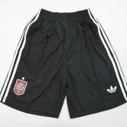 2026 Spain Black Goalkeeper Shorts - product photo US9.98 - 2026 Spain Black Goalkeeper Shorts