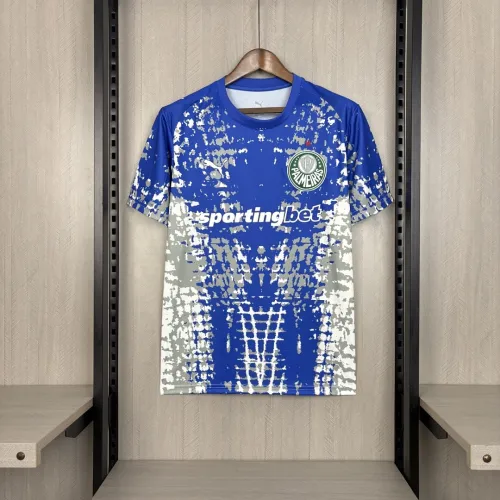 Camiseta de portero azul del Palmeiras, edición «Spider», temporada 2026/27