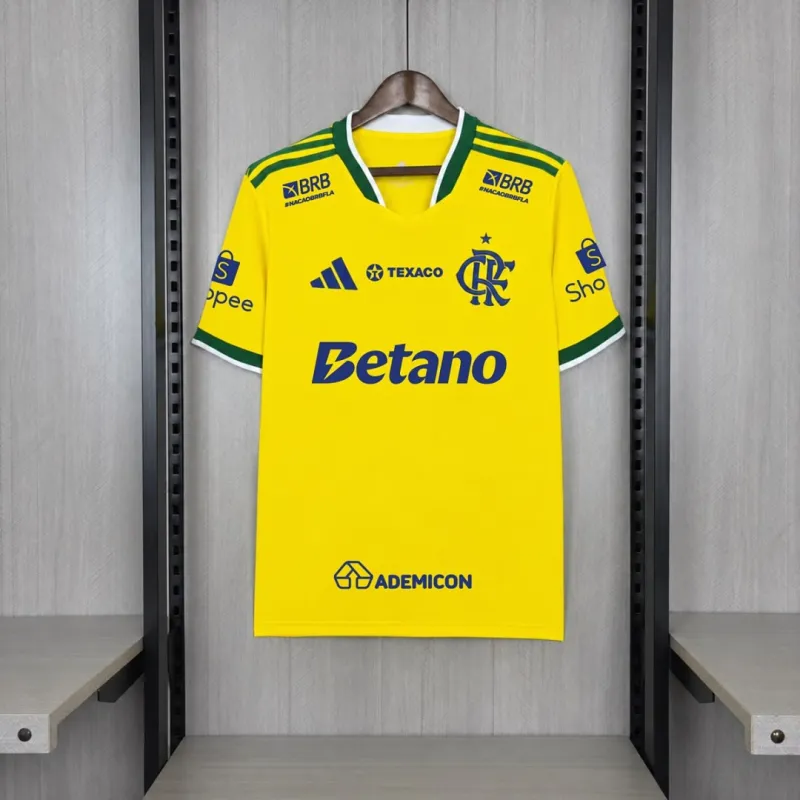2026/27 Flamengo Yellow Jersey All Sponsor
