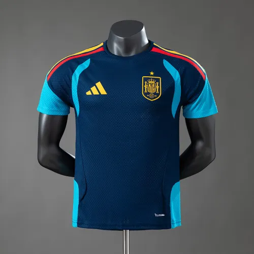 2026 Spanien – Trainingstrikot in Königsblau (Spielerausführung)