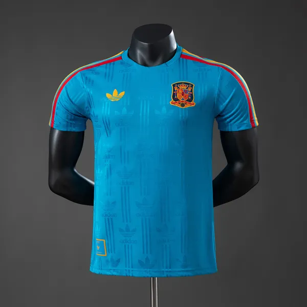 2026 Spain OG Player Version Training Jersey - A-Grade Quality Detail View