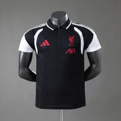 26/27 Liverpool Player Version Training Polo Black - product photo US17.99 - 26/27 Liverpool Player Version Training Polo Black