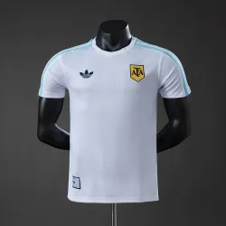 Camisa de treino Argentina Branca OG Versão Jogador 2026 - foto do produto 20,99 dólares - Camisola de treino Argentina Branca OG Versão Jogador 2026